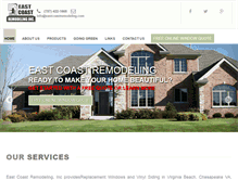 Tablet Screenshot of eastcoastresearch.com